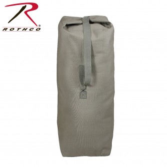 3795 Rothco Heavyweight Canvas Military Top Load Duffle Bag[Foliage Green,25