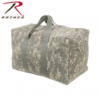 3123 Rothco Heavy Weight Canvas Parachute Cargo Bag [ACU Digital Camo] 3723 