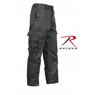 3823 Rothco Deluxe Black EMT & EMS Cargo BDU Uniform Pants[46] 3824-46 