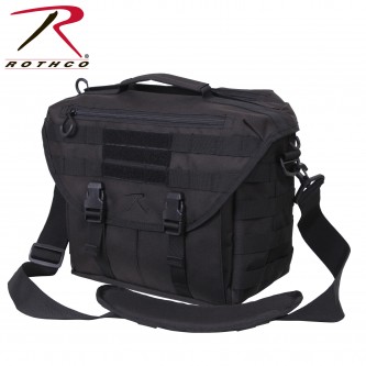 3911-Blk Covert Dispatch Tactical MOLLE School Shoulder Bag 3911 Rothco[Black] 