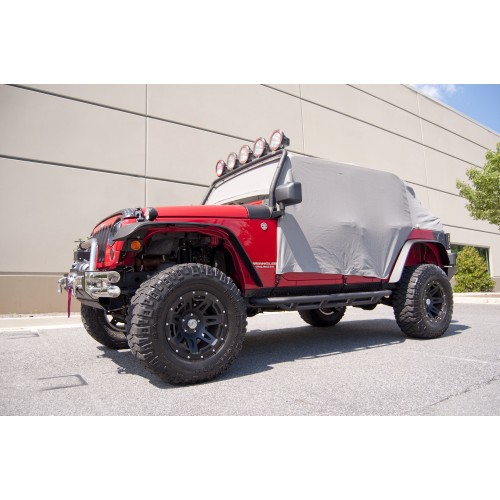 Cab Cover, Gray; 07-17 Jeep Wrangler JKU