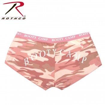 3976-XL Women's Booty Shorts Casual Army Lounging Shorts Military Rothco [Pink Camo Booty Camp,XL] 