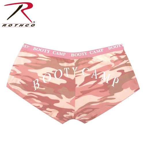 3976-m Rothco Women's Casual Army Lounging Shorts Military Booty Shorts[Pink Camo Booty Camp,M] 