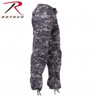 3991-XL Women's Vintage Military Tactical Paratrooper Fatigue Pants Rothco [Xl,Subdued Urban Digital