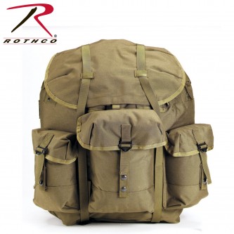 40045-OD Rothco GI Style Enhanced Alice Pack Backpack With Frame[Olive Drab Large] 