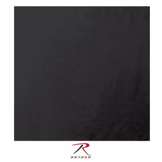 Rothco 4348-BLK   BANDANA - Black 27
