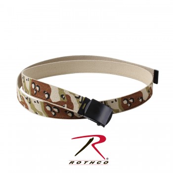 4282 Rothco Military Camouflage Solid Cotton Web Belt With Buckle[54