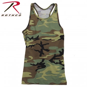 44080-S Women's Performance Camo Moisture Wicking Active Wear Tank Top OR Leggings[Small,Tank Top]