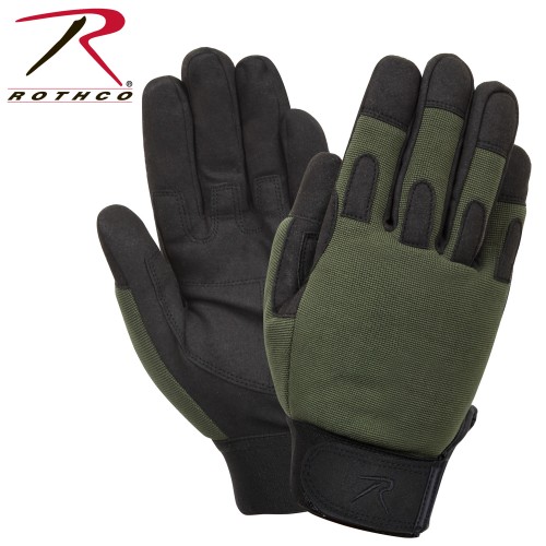Rothco 4412 Olive Drab Size Large Lightweight All Purpose Military Duty Gloves