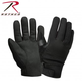 Rothco 4436 Black Size XX-Large Street Shield Cold Weather Cut Resistant Police Gloves
