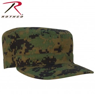Rothco 4524 New Woodland Digital Camouflage Military Patrol Fatigue Cap[Large] 4524-L 