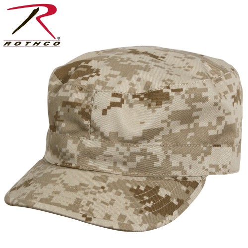 4541-L Rothco Camouflage Military Fatigue Patrol Camo Hat[Desert Digital Camo,L] 