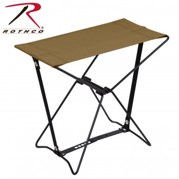 45450 Rothco Folding Camp Stool, Coyote Brown 