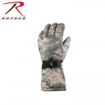 4755 Rothco ACU Digital Size Large Xtra Long Deluxe Insulated Cold Weather Hunting Gloves