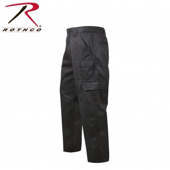 4765-32 Rothco Tactical EMT Military Police Cargo Duty Fatigue Pants[32,Black]