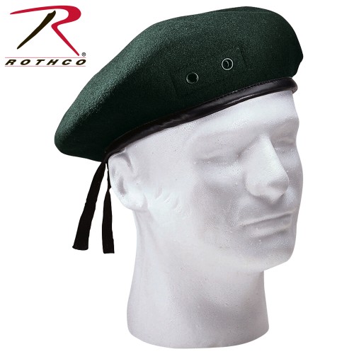 4908 Rothco G.I. Style Military Green Wool Beret[7 3/4] 4908-7.75 