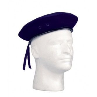 4916-7.5 Rothco G.I. Style Military Navy Blue Wool Beret[7 1/2] 