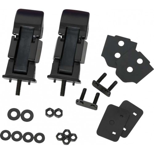 Kentrol Black SS Hood Catch Kit TJ 50489