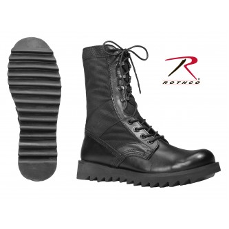 Rothco Black Ripple Sole Jungle Boots