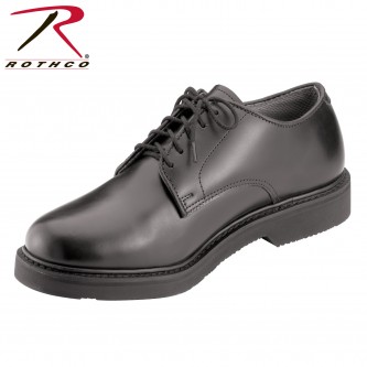 5085-13 Black Leather Uniform Oxford Dress Shoe 5085 Rothco [13] 
