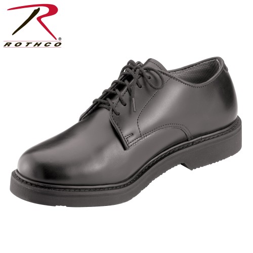 Black Leather Uniform Oxford Dress Shoe 5085 Rothco [12]