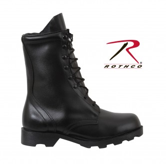 5094-10.5 Rothco GI Type Black Leather Speedlace 10