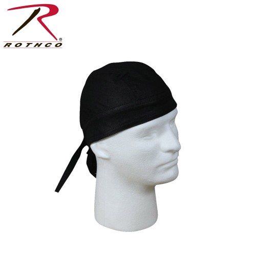 Rothco Solid Color Headwrap Black