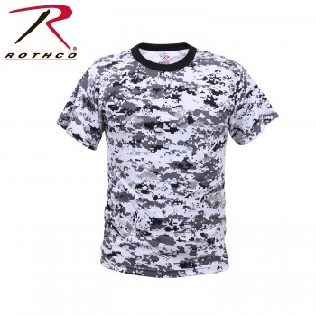 5213-4X Rothco Camo Military Style Digital Camouflage T-Shirt[City Digital Camo,4X-Large] 