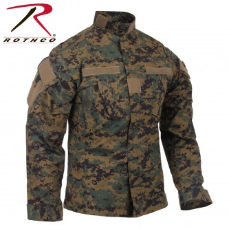 5215-2X Rothco Army Combat Camouflage Rip Stop Uniform Made To Military Specs[Woodland Digital Camo 