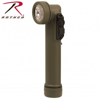 Rothco 527 Military Style OD Angle Head LED Flashlight