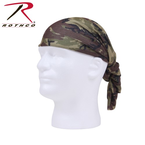 Rothco Multi-Use Military Camo Tactical Head Face Wrap [Woodland Camo] 5304 