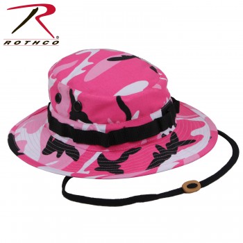 5414-7 Rothco Boonie Hat Wide Brim Military Camo Hunting Camping Bucket [7,Pink] 