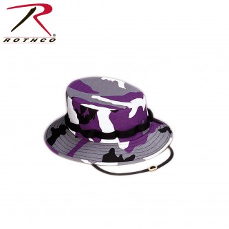 5474-XL Camouflage Military Style Vented Jungle Hat Rothco[Ultra Violet Camo,XL] 