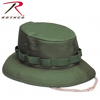 5555-L Camouflage Military Style Vented Jungle Hat Rothco[Olive Drab,L] 