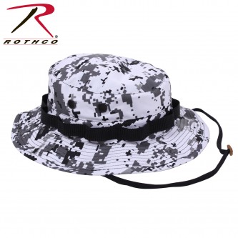 55829-7.75 Rothco Wide Brim Military Camo Hunting Camping Bucket Boonie Hat[7 3/4,City Digital Camo] 