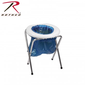 Portable Camp Toilet - Camping Commode