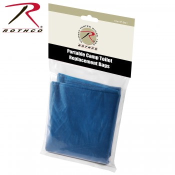 Rothco 5191 Portable Camp Toilet Replacement Bags (10 bags per pack)