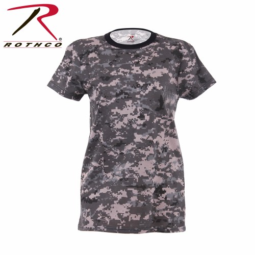 Rothco Womens Long Length Camo T-Shirt