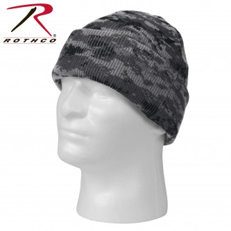 Rothco Deluxe Watch Cap, Subdued Urban Digital Camo