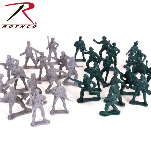 576 Rothco Military Toy WWII Army Men Play Set- 40 Pieces 