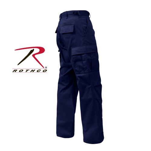 5775-3X Rothco Midnite Navy Blue Zip Fly Military Uniform BDU Cargo Pants[3X-Large] 