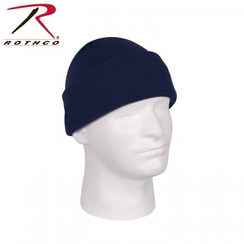 Rothco Deluxe Fine Knit Watch Cap, Navy Blue