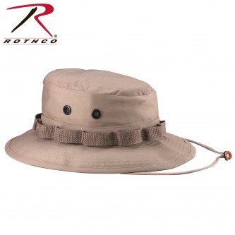 5815-7.75 Rothco UltraForce RIP STOP Khaki Military Camping Boonie Hat[7.75] 