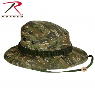 5820-7 Rothco Wide Brim Military Camo Hunting Camping Bucket Boonie Hat[7,Smokey Branch Camo] 