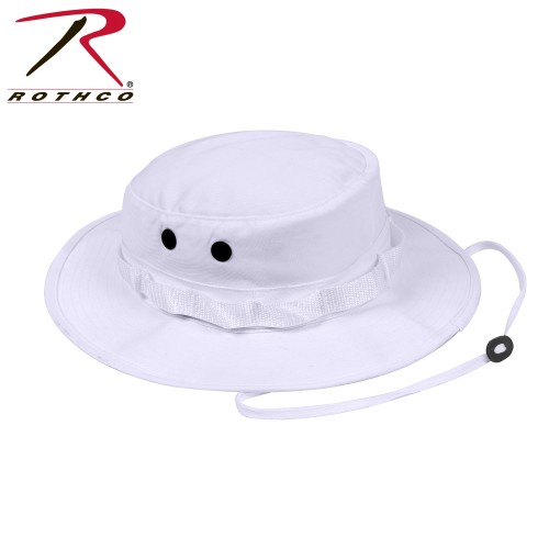 White Military Boonie Hat Rothco