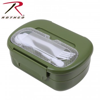 Rothco 5908 Olive Drab 5 Piece Plastic Microwavable Mess Kit 