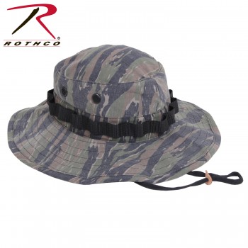 Tiger Stripe Vintage Vietnam Style Boonie Hat Rothco