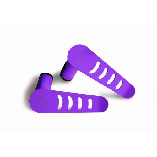 Jeep Gladiator JT, 2019, Stationary Foot Rest, (Foot Pegs), Metal Design, Sinbad Purple. Made in the USA.  Patented.