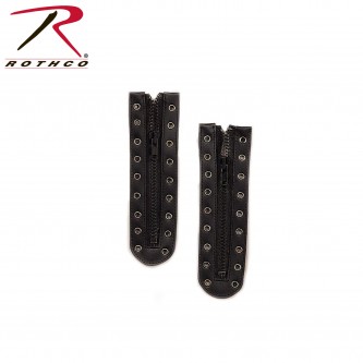 6195 Rothco Black GI Style 9 Hole Zipper Boot Lace 