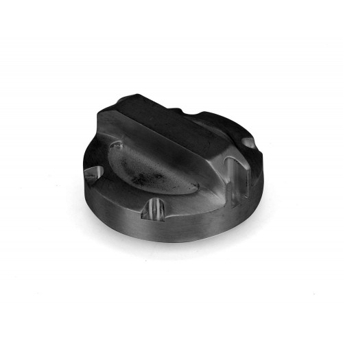 11431.01 Rugged Ridge Power Steering Cap, Black Billet Aluminum  2007-2011 Jeep Wrangler